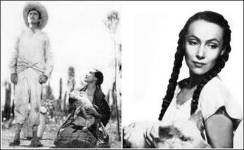 Cuando Dolores del Río fue madrina de una niña en Xochimilco  