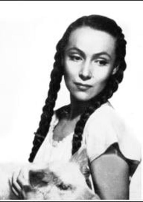 Cuando Dolores del Río fue madrina de una niña en Xochimilco