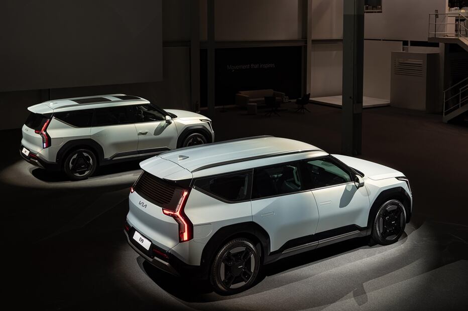 KIA EV9, el crossover eléctrico más grande de la marca.
