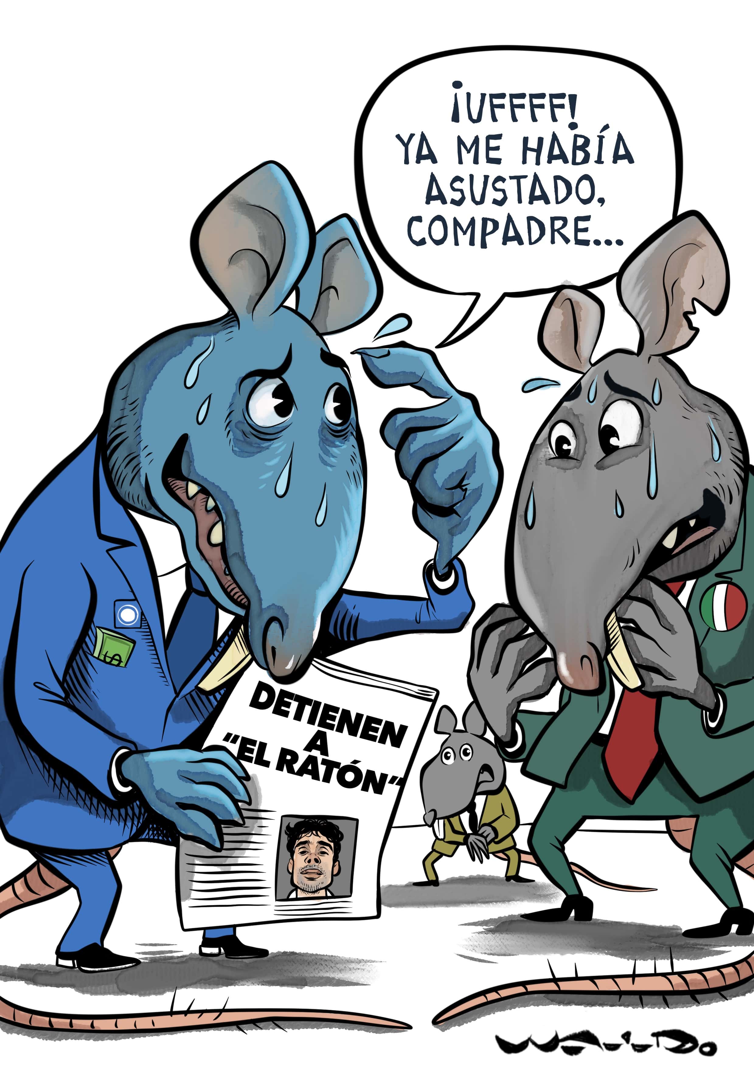 Duro susto