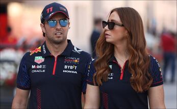 Alice Hedworth es un gran respaldo para el Checo Pérez.