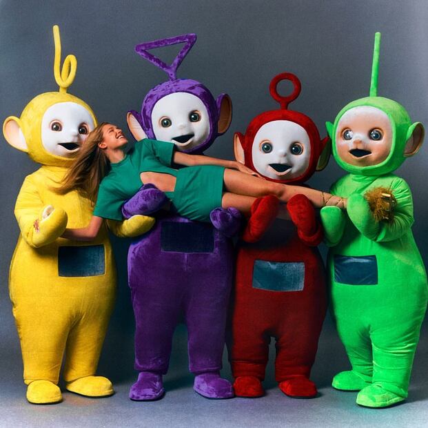 Colaboración Christin Cowan x Teletubbies / Foto: Especial